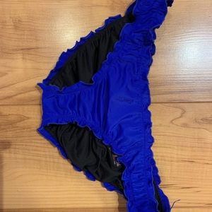 ruched swim suit bottoms